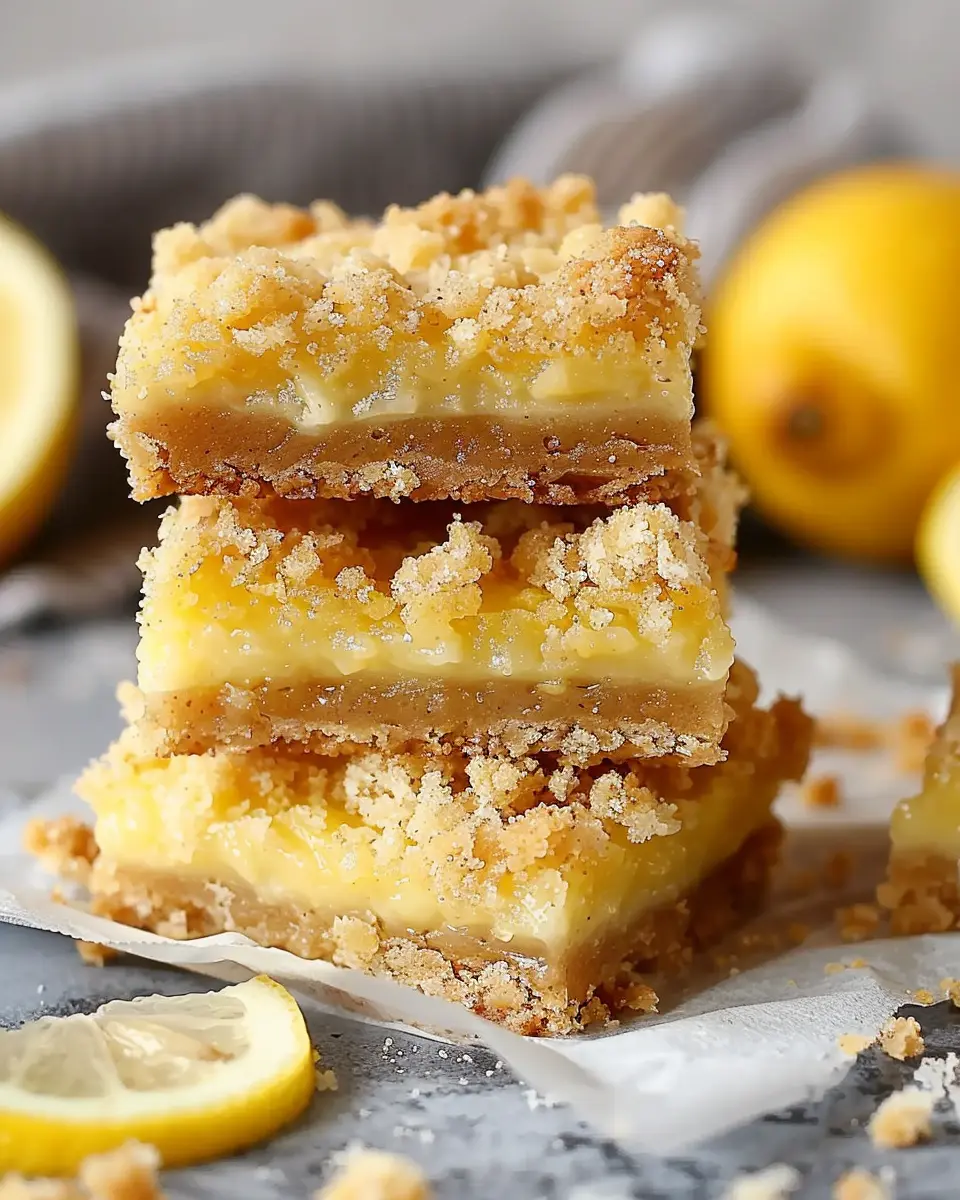 Homemade Lemon Crumb Bars: The Best Zesty Treat You’ll Love