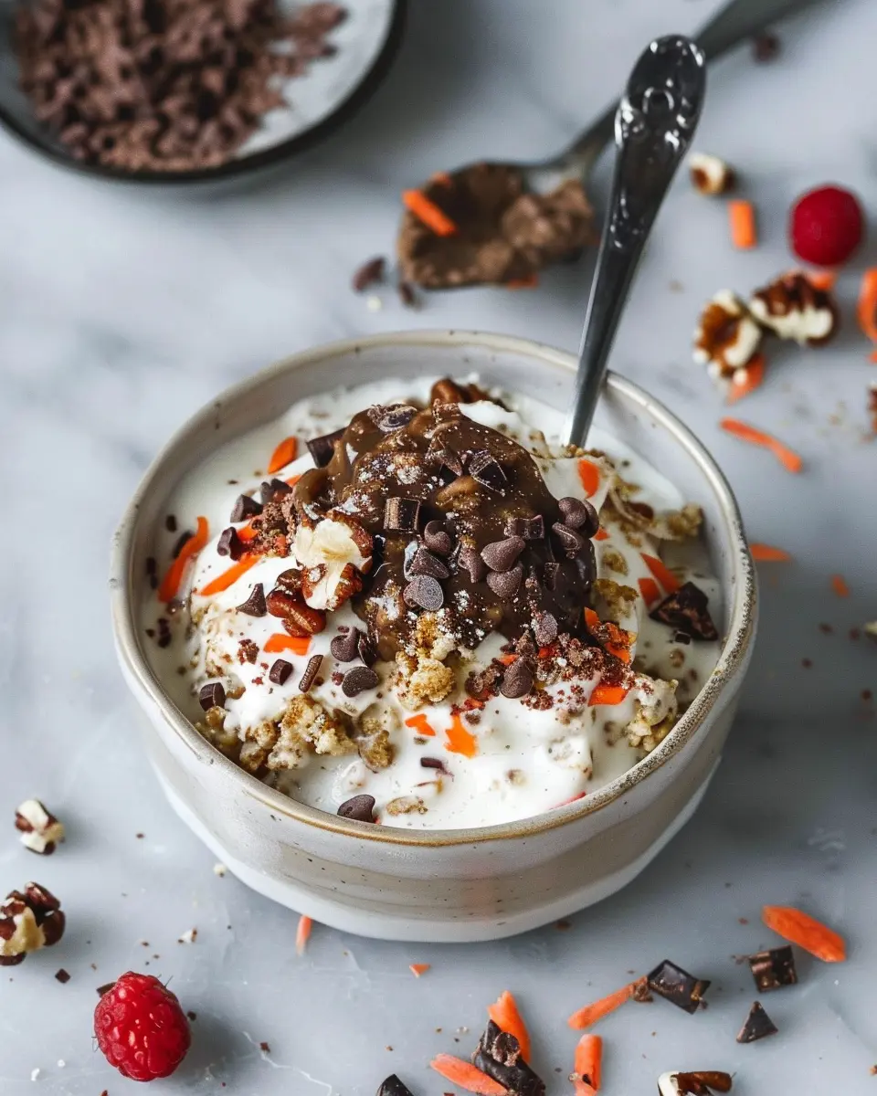 Breakfast Bowl Recipes: Indulgent Carrot Cake Overnight Oats with Turkey Bacon