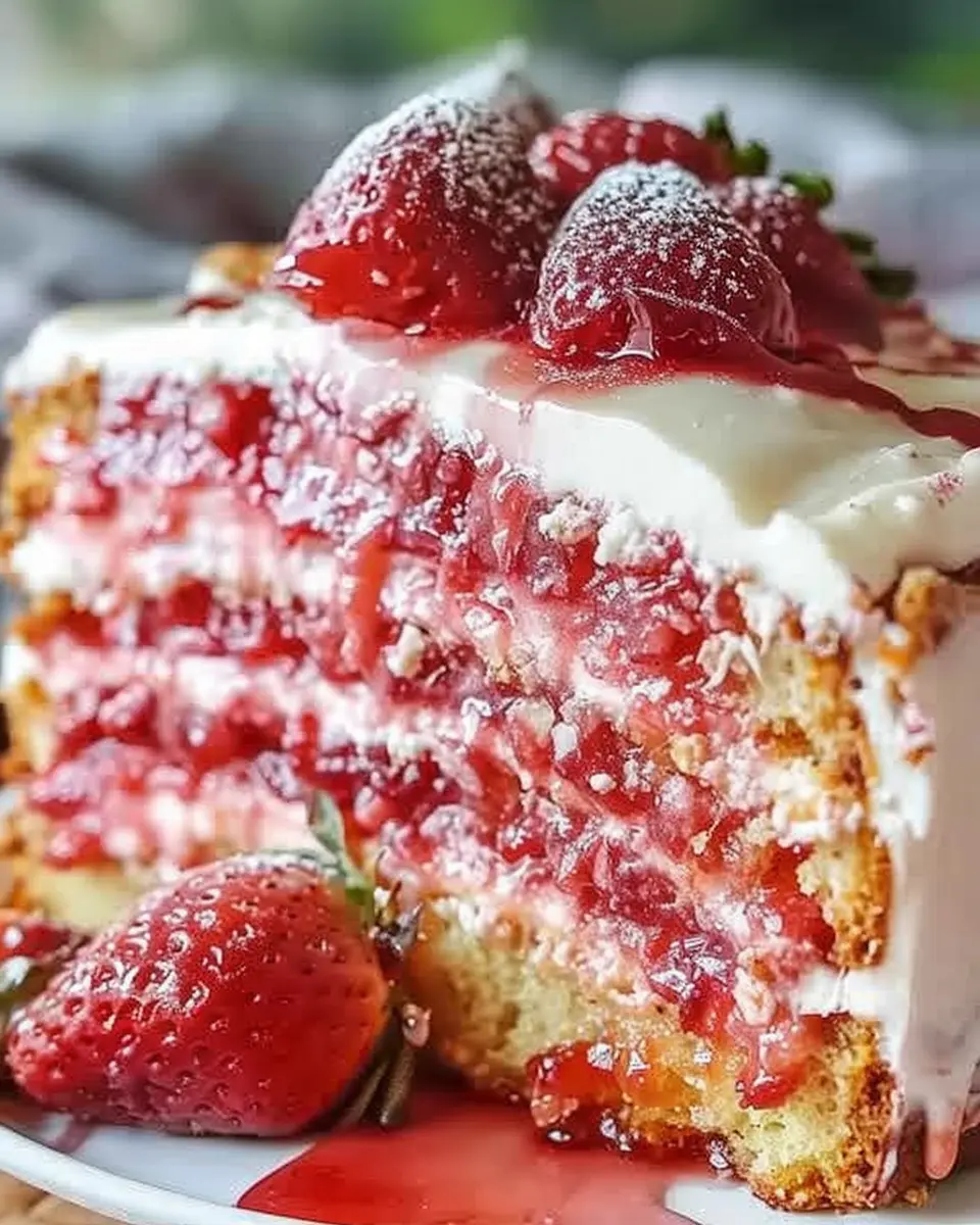 Strawberry Honeybun Cake Recipe: The Best Indulgent Dessert Escape
