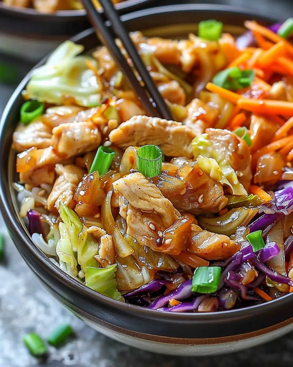 Egg Roll Bowls: A Quick and Incredible 10-Minute Chicken Delight