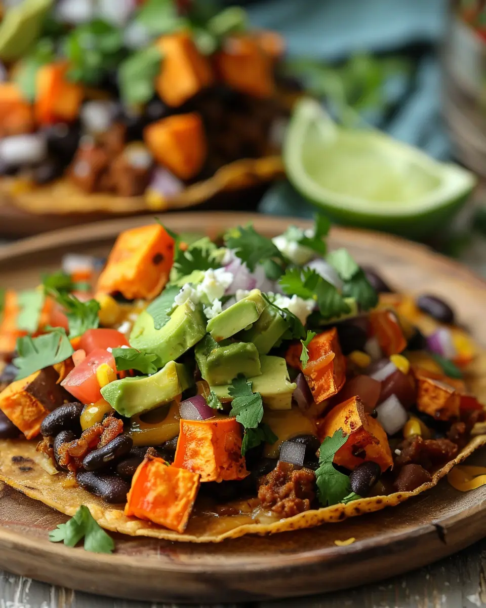 Black Bean and Sweet Potato Tostadas: The Best Healthy Twist
