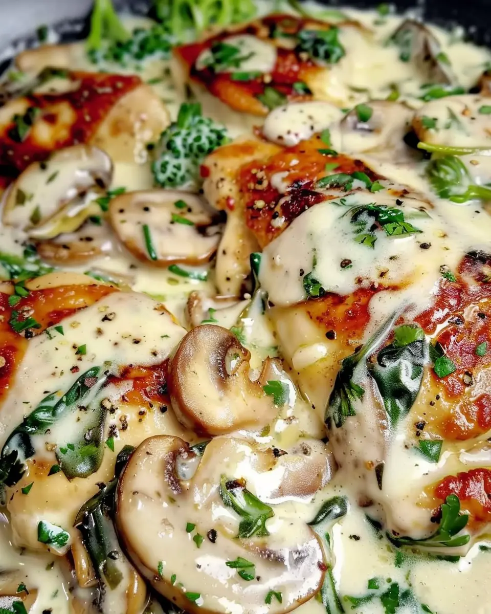 Chicken Florentine Delight: Easy, Creamy Recipe with Turkey Bacon