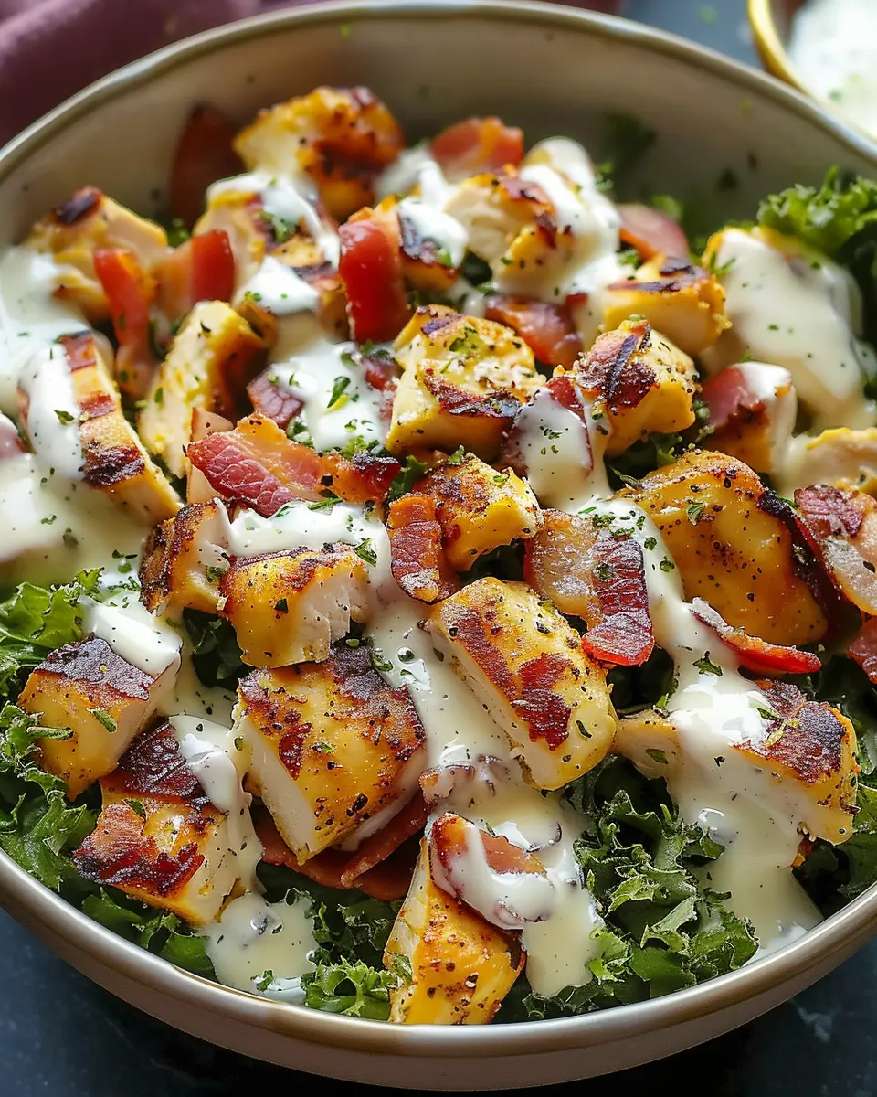 Irresistible Chicken Turkey Bacon Ranch Keto Bowls Ready in 40 Minutes