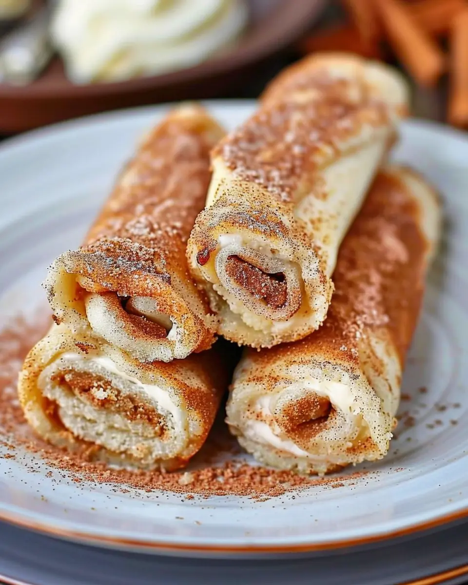 Keto Crispy Cinnamon Cream Cheese Roll Ups: Easy Indulgence at Home