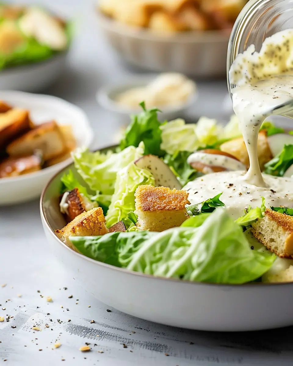 Quick Healthy Caesar Dressing with Greek Yogurt: Best Recipe for a Guilt-Free Twist